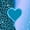 Blue Leopard, variant on Erosebridal Winged Heart Love Letter Envelope Twin Fitted Sheet for Girls, Floral Mail Romantic Bedding 2-Piece 1 Fitted Sheet and 1 Pillowcase