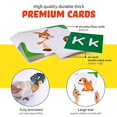 thumbnail image 4 of Juego de cartas a juego de animales, juego de suelo, aprender abecedario con animales, juego a juego, juego educativo de memoria para niños, grandes juegos de animales, juguete de aprendizaje para niñ, 4 of 5