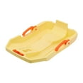 thumbnail image 3 of yotijay Children Downhill Toboggan Snow Sled with Brake Grass Sled Portable Length 62cm Yellow, 3 of 9