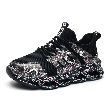 

Men‘s Breathable Lightweight Shock Absorption Non-slip Running Shoes Walking Sneakers Athletic Shoes Men‘s Footwear