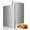 2 Pack/16*12 in/40*30 cm, variant on TJ POP Stainless Steel Cutting Board with Lip, Kitchen Chopping Board for Cutting Meat, Veggies and Fruit, 16 × 12 × 0.8 inch