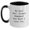 White/Black, variant on Funny Son Graduation Gifts from Mom to Son, Two Tone Coffee Mug with 'My Dear Son' Quote, Unique and Heartfelt