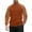 Coffee Sweatshirt fot Men, variant on safuny Men's Casual Long-sleeve Stand-up Collar Blouse Fashionable Button Up Soft Comfortable Shirt for Daily Wear Party Work Vacation Outdoor Brown L