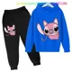 thumbnail image 4 of Conjunto de sudadera con capucha de punto para niñas, ropa navideña para niños, traje informal para niños, sudadera con capucha y pantalones, 2 piezas, primavera y otoño, 2024, 4 of 5