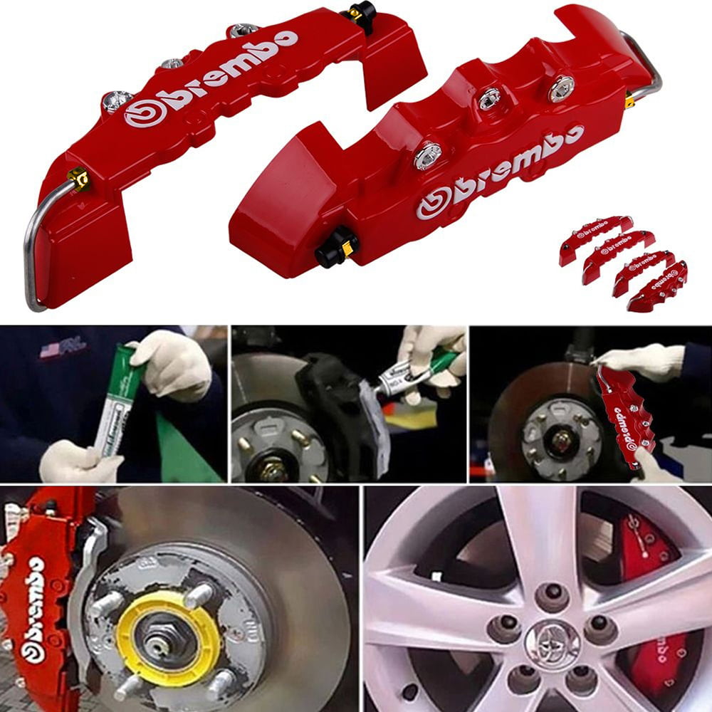 Universal Customized Automatic Brake Trim Calipers Cover Abs High Temperature Disc Calipers Paint System Set