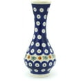 thumbnail image 3 of Polish Pottery 6¾-inch Vase (Mosquito Theme) Hand Painted in Boleslawiec, Poland + Certificate of Authenticity, 3 of 6