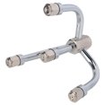 thumbnail image 2 of Cabezal de riego por aspersión de metal con 4 boquillas para un riego eficiente de jardines y patios, 2 of 8