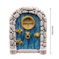 thumbnail image 4 of SDJMa Fairy Door Miniature Fairy Doors Kit for Walls and Trees,Fairy Doors for Trees Outdoor,Garden Statues Mini Fairy Doors Yard Art Sculpture for Outdoor Decorations, 4 of 4