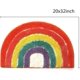thumbnail image 3 of Alfombra De Juego Para Niños, Alfombra De Área De Arco Iris, Alfombra De Baño Personalizada De 20 X 32 Pulgadas, Alfombra Para Niños Antideslizante De Felpa Suave, Alfombra Para Sala De Esta, 3 of 5