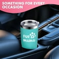 thumbnail image 7 of Fur Mama Tumbler - Dog Mom Gifts - Dog Lover - Dog Owner Mug - 20 Oz Stainless Steel Tumbler with Lid & Straw Mint, 7 of 7