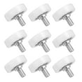 thumbnail image 3 of MasteelfCA 10 Pcs Rouleau de Porte en Plastique Durable pour Machine à Roulettes pour la Maison, 3 of 8