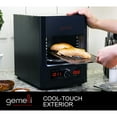 thumbnail image 2 of Gemelli Gourmet Steak Grille (1600 Watt), Infrared Superheating Up to 1560 Degrees, Cool-Touch Exterior, Electric Grill (Black), 2 of 5