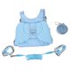 thumbnail image 1 of juego de correa de arnés para niños pequeños, correa de seguridad para caminar para bebés, correa de muñeca antipérdida, 1 of 5