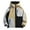Black, variant on Men's Hooded Long Sleeves Outdoor Interchange Jacket, Loose Fit Casual Coat for Winter Fall, Leisure, Dating and Daily Wear