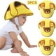 thumbnail image 3 of Gorro Protección para La Cabeza Anticaída Suave Bebé Seguridad Ajustable () Amarillo, 3 of 7