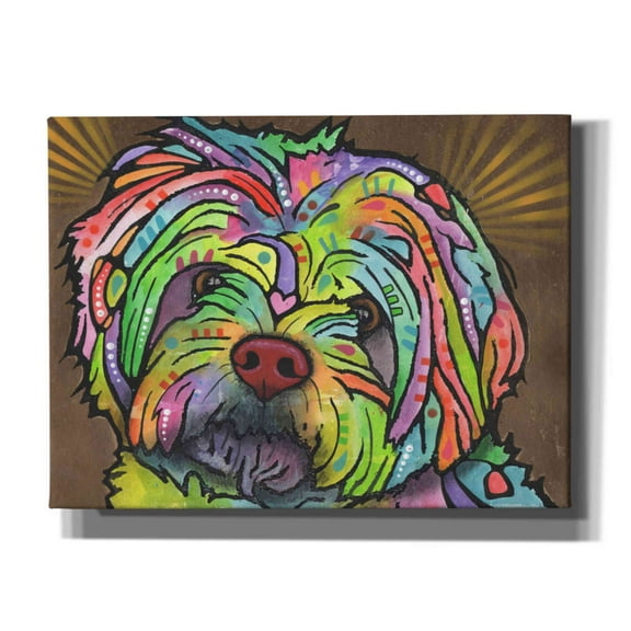 Epic Graffiti 'Amy' by Dean Russo, Giclee Canvas Wall Art, 16"x12"