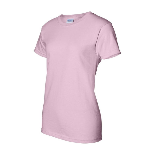 Gildan - T-Shirt pour Femmes Ultra Cotton - 2000L - Rose Pâle - Taille : TG