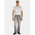 thumbnail image 2 of Lazer Men’s Orion Wash Straight Fit Jeans, Sizes 30-38, 2 of 5