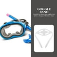 thumbnail image 3 of Shisuyan 2pcs Goggle Strap Replacement Scuba Mask Strap Retainer Diving Strap Dive Mask Strap Women Goggles Strap Silicone Goggles Band, 3 of 8
