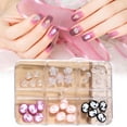thumbnail image 4 of UDIYO 1 Box Nail Decoration Vivid Color Exquisite Shiny Visual Effect Mixed Shape Show Unique Charm Plastic 3D Nail Art Jewelry DIY Manicure Designs Nail Supplies, 4 of 7