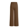 thumbnail image 4 of ATOGUTA Boy Pants Elastic Waist Jogger Sweatpants Kids Teens Running Athletic Pants with Pockets Size 5T-15, Brown, 4 of 5