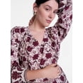 thumbnail image 4 of Scenario Women's Gathered Yoke Blouse with Long Sleeves, Sizes XS-XXXL, 4 of 5