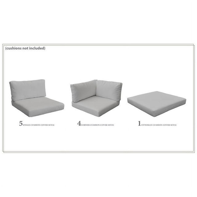 TK Classics Cover Set in Grey for BELLE-12a