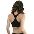 thumbnail image 5 of ToBeInStyle Women's Scoop Neck Racerback Sports Bra, 5 of 6