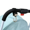 thumbnail image 4 of iaksohdu Cart Hanger Cute Shape Easy to Install Convenient 360-degree Rotation User-friendly Storage Zinc Alloy Baby Stroller Pram Hook for Home, 4 of 8