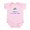 Petal Pink, variant on CafePress - Papaw's Little Fishin' Buddy Infant Bodysuit - Baby Light Bodysuit, Size Newborn - 24 Months