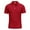 Red, variant on Polos for Men Casual Solid Color Button Lapel Short Sleeve Golf Shirt Business Loose Breathable Men Polo Shirts Navy L