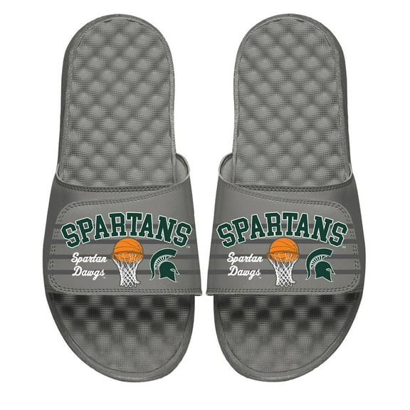 Youth-ISlide Michigan State Spartans Collage Slide Sandals