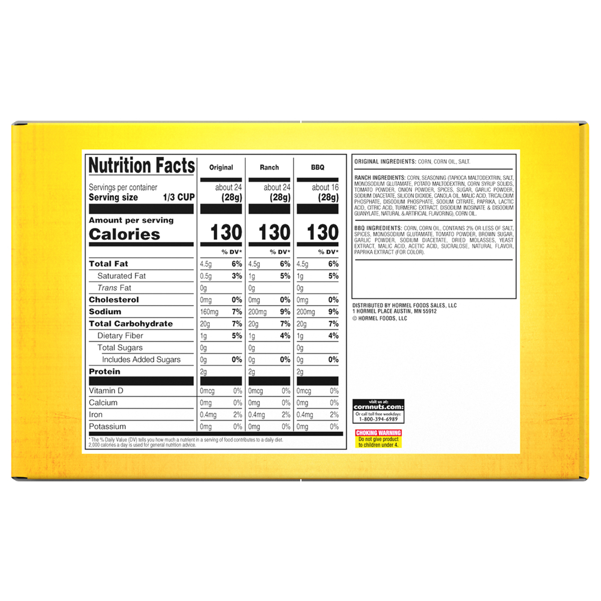 CORN NUTS Variety Pack
