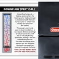 thumbnail image 4 of Goodman 80% 80000 BTU Single Stage Gas Furnace - 21" Width Downflow/Horizontal | 2000 CFM, R32, 9-Speed, HVAC Low-NOx Heater, 4 of 8