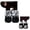 Black, variant on Adjustable Sole Socks for Small to Medium Dogs and Puppies—Breathable Knitted Sock Comfort for Elderly and Licking