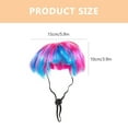 thumbnail image 3 of Shisuyan 5Pcs Pet Wig Dog Wig for Halloween and Christmas Festive Events, 3 of 9