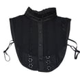 thumbnail image 2 of Fake Collar Detachable for Women Helii Casual Elegant Elegant Button Down Ruffle Blouses Half Shirts Round Outfits Accessories Black Adjustable Dickey Collar, 2 of 3