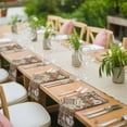 thumbnail image 3 of Brown Boho Cloth Napkins, Retro Western Rustic Ethnic Tribal Patterns Washable and Reusable Dinner Napkins Set of 6, Table Napkin for Kitchen Party Birthday Wedding Hotel Housewarming 20"x20", 3 of 8