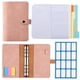 thumbnail image 2 of Carpeta, Con Sobre Para Efectivo Para Presupuesto, Carpeta De Cuero De Pu, Carpeta Para Efectivo De 6 Anillas, Con 12 Sobres Transparentes Con Cremallera, A6, Rosa, 2 of 5