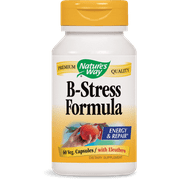 Nature's Way B-Stress Formula with Eleuthero Vegetarian Capsules, 60 Ct