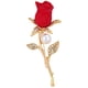 thumbnail image 1 of Broche de rosa Broche de diamantes de imitación Broche de ramo Pin Broche de boda Accesorio, 1 of 5
