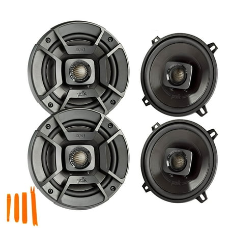 Polk Audio - Two Pairs Of DB522 5.25" Coaxial Speakers - Marine and Powersports Certification
