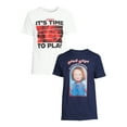 thumbnail image 2 of Chucky Men's & Big Men's Graphic Tee Shirts, 2-Pack, S-3XL, 2 of 6