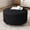 Black, variant on Round Storage Ottoman Modern Tufted Ottomans Circular Coffee Table with Removable Top Upholstered Large Ottoman with Storage Footrest Stool for Bedroom and Living Room