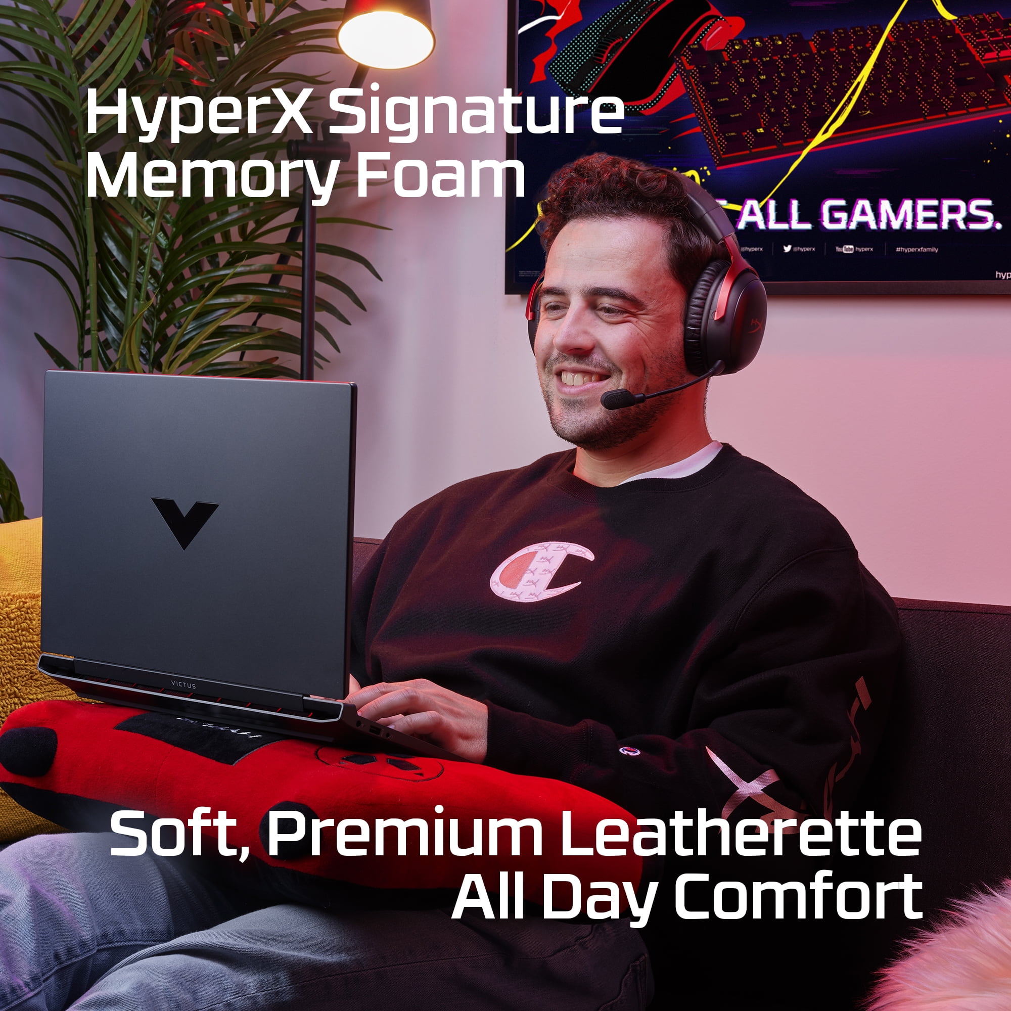HyperX Cloud III Wireless Over-Ear Gaming Headset, Black
