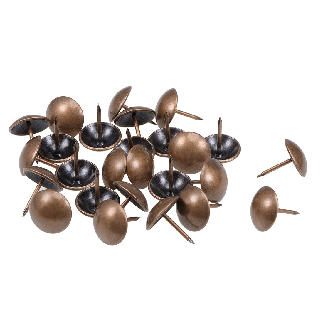 50 Pcs Antique Copper Upholstery Nail Tacks - 9mm Head, For Furniture & DIY Decor - View #9