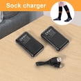 thumbnail image 6 of SUNHUFA Electric Heated Socks Battery Heated Socks Skiing Sock for Skiing (2 Battery), 6 of 9