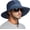 Blue, variant on Ludolm Sun Bucket Beach Hats for Men Women 3” Wide Brim UPF 50+ Fishing & Beach Hat,Beige