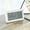 White WH, variant on Giunmcul My Order Digital Alarm Clock with LCD Display Thermometers Hygrometer Digital Temperature Humidity Monitor Snooze Alarm with Smart Clock Calendar