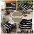 thumbnail image 6 of American Rustic Flag,Tapestry for Bedroom Wall Hanging Tapestry,Independence Day USA Star Stripes Flag Ceiling Backdrop Tapestries Poster Blanket Wall Decor for Teens Room Living Room Dorm 55" x 73", 6 of 8